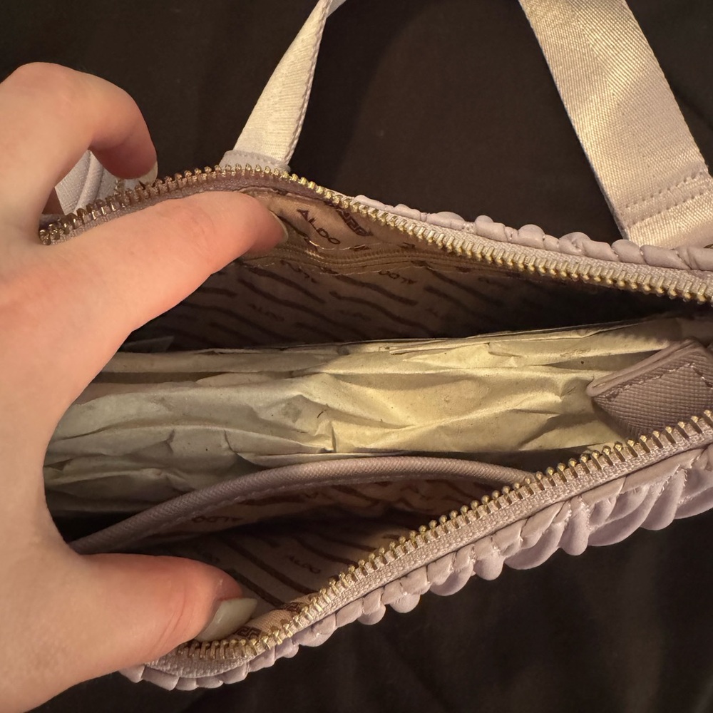 NWOT Purple Aldo Purse - Picture 7 of 9